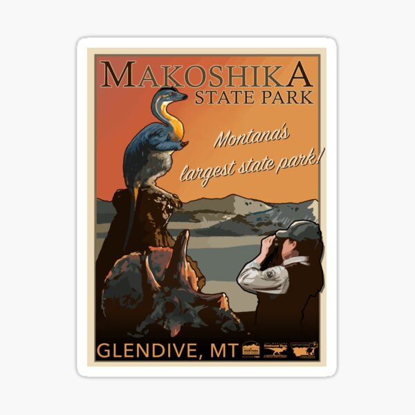 Makoshika State Park Sticker