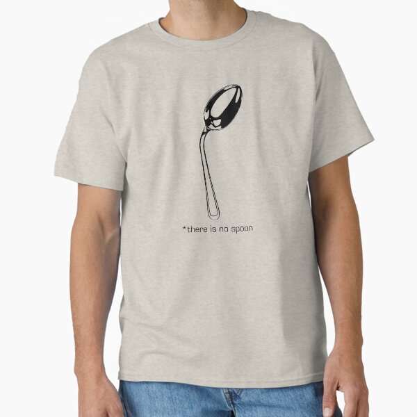 Item preview, There Is No Spoon The Matrix Spoon Boy Quote designed and sold by twigandtrunk.