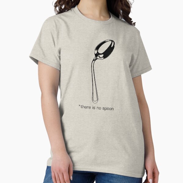 Item preview, There Is No Spoon The Matrix Spoon Boy Quote designed and sold by twigandtrunk.