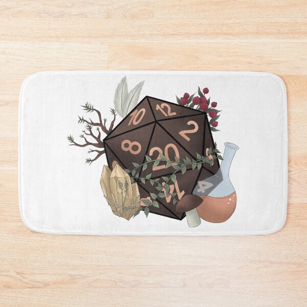 Artikelvorschau, Druide Klasse D20 - tabletop gaming Würfel entworfen und verkauft von Avani98.