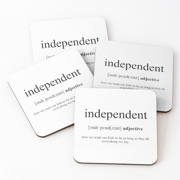 Item preview, Independent Definition | Dictionary Collection designed and sold by Designschmiede.