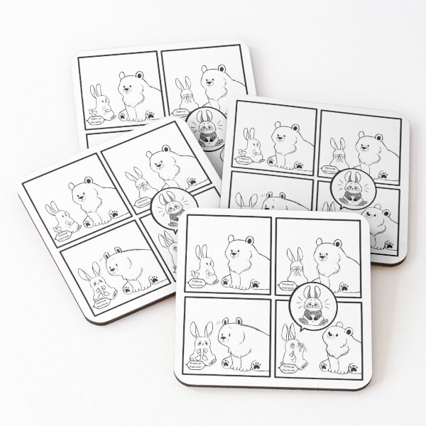 Item preview, Bear and bunny designed and sold by Caspalpo.
