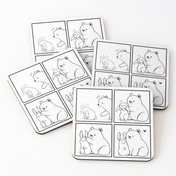 Item preview, Bear and Bunny comic designed and sold by Caspalpo.