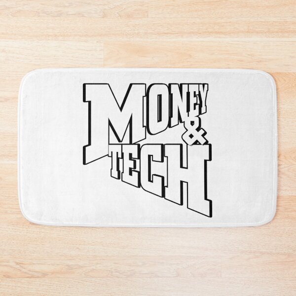 Item preview, Money & Tech Typography Design designed and sold by Xzendor7 Digital Art Creations.