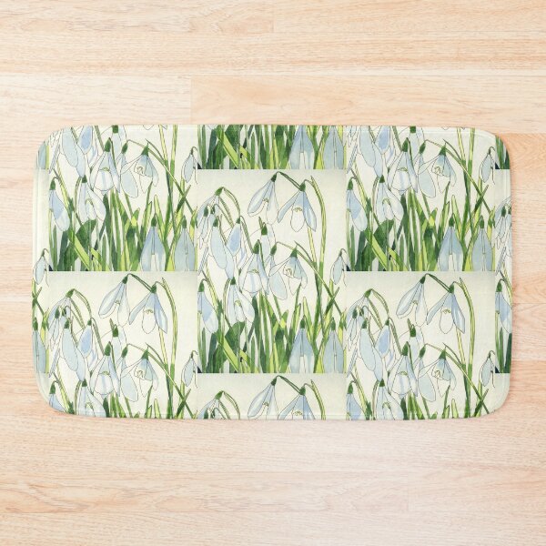 Item preview, Snowdrops watercolour painting designed and sold by esvb.