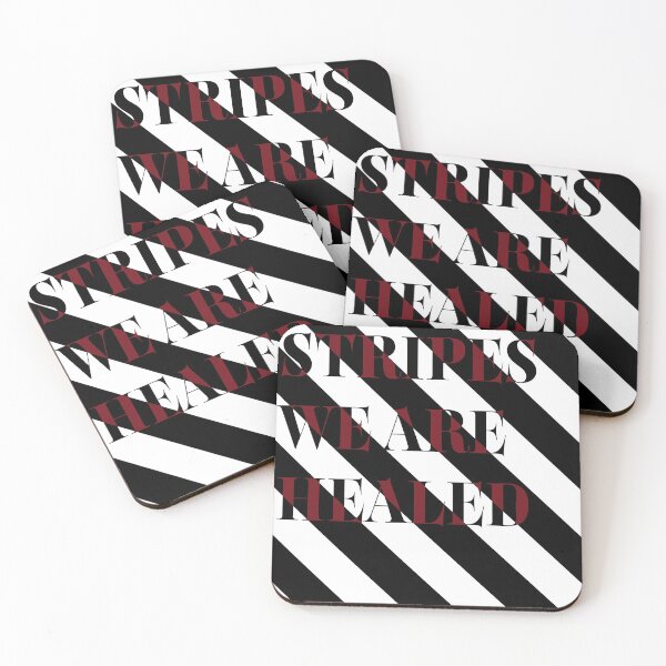 Item preview, By His Stripes We Are Healed Isaiah 53:3 designed and sold by setapartdesigns.