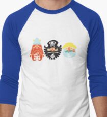 All Abeard! Men's Baseball ¾ T-Shirt