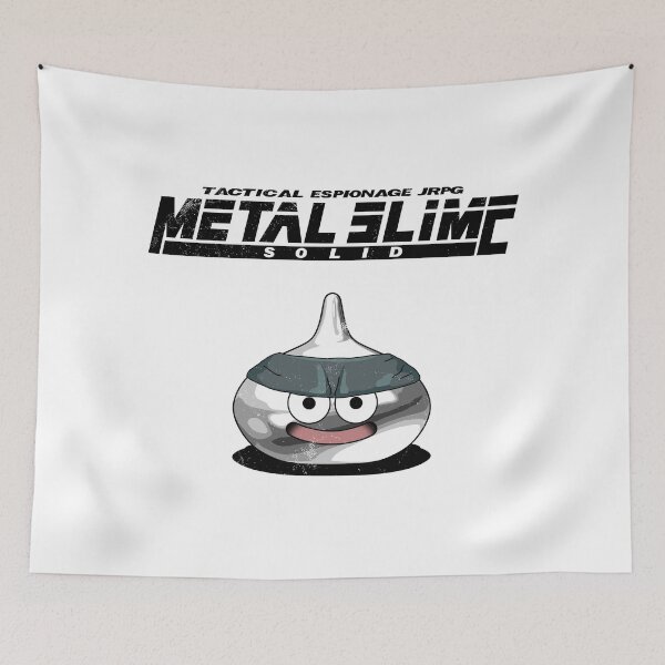 Item preview, Metal Slime Solid - Black designed and sold by CCCDesign.