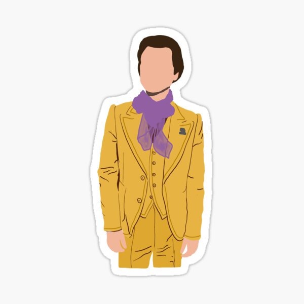 Harry Styles Brits Stickers Redbubble - yellow suit yellow suit yellow suit roblox