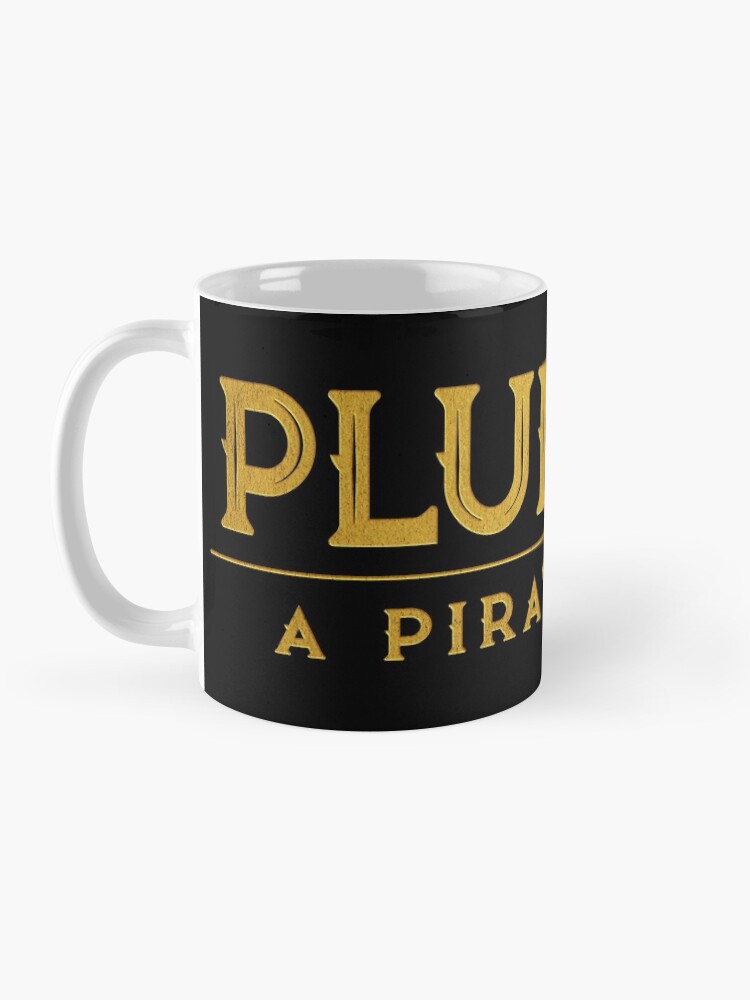 Alternate view of Plunder A Pirate's Life Board Game Logo Mug