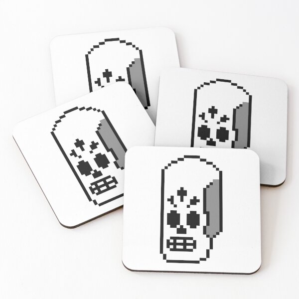Item preview, Pixel Calavera designed and sold by GamersCafe.