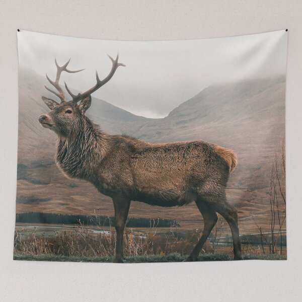Item preview, Proud noble red deer designed and sold by wolfgangrainer.