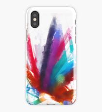 the dancing Peacock / "color" iPhone Case/Skin