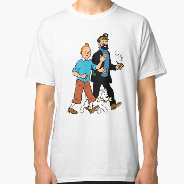 Tintin and Captain Haddock Classic T-Shirt