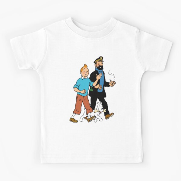 Tintin and Captain Haddock Kids T-Shirt