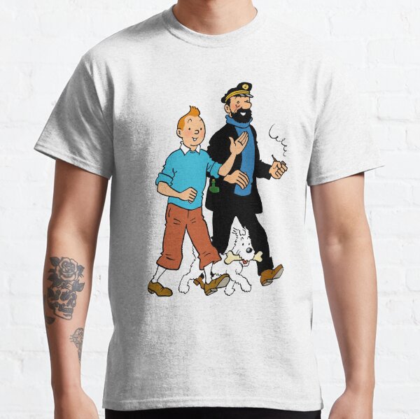 Tintin and Captain Haddock Classic T-Shirt