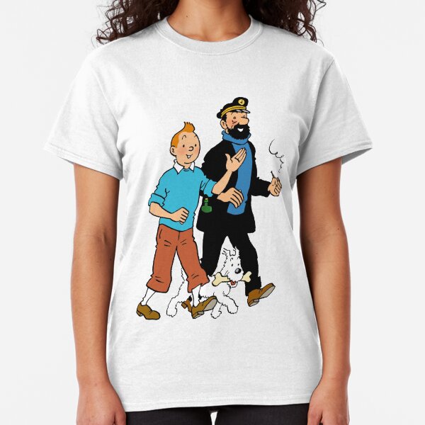 Tintin and Captain Haddock Classic T-Shirt