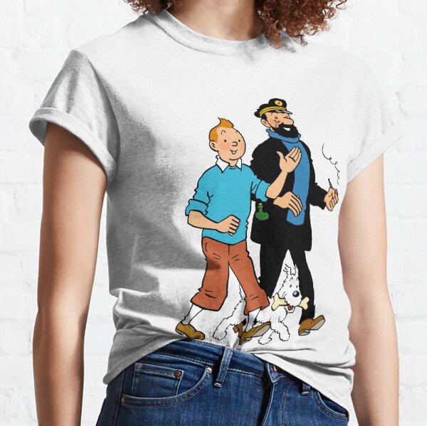 Tintin and Captain Haddock Classic T-Shirt