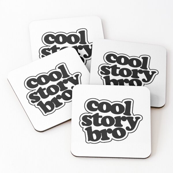 Item preview, Cool Story bro funny art design designed and sold by MindChirp.