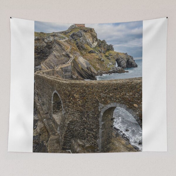 Item preview, Steps to San Juan de Gaztelugatxe designed and sold by PhotoArt by Joan Carroll.