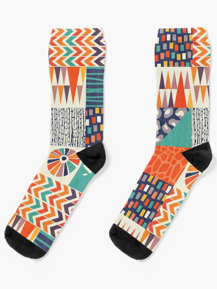 Thumbnail 1 of 5, Socks, Out of Africa designed and sold by daisy-beatrice.