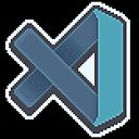 Visual Studio Code Pixel Art Greeting Card By Astrellon Redbubble