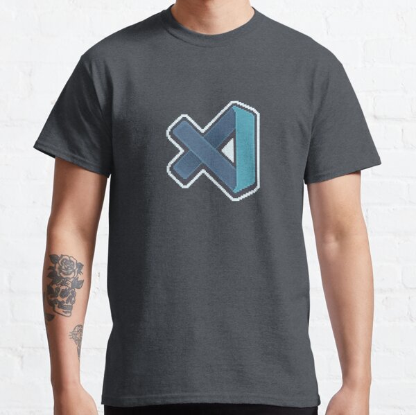 Visual Studio Code Pixel Art Classic T-Shirt