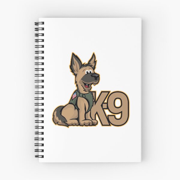Item preview, K-9 Dog Cartoon Illustration designed and sold by hobrath.