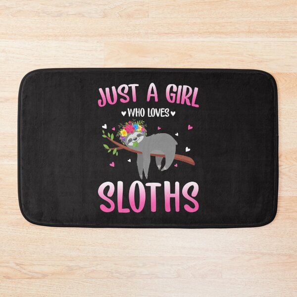 Item preview, Just a Girl Who Loves Sloths Funny Sloths Lover Gift idea designed and sold by Best Designer.