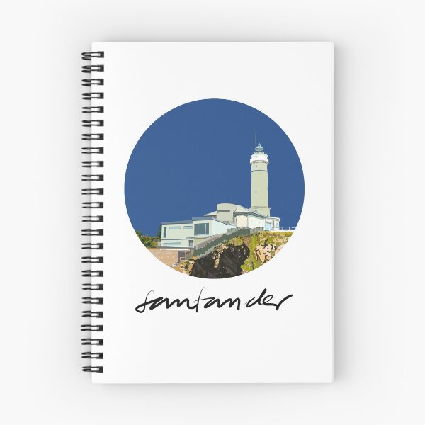 Item preview, Cabo Mayor Lighthouse, Santander, Blue Bottom designed and sold by AnaSanSegundo.