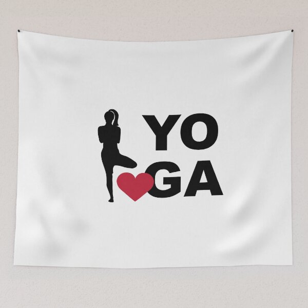 Item preview, Yoga Love with lettering designed and sold by dasmoment.