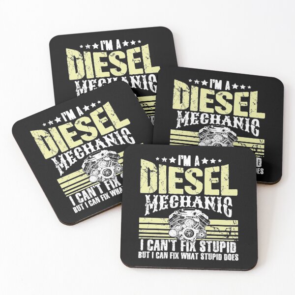 Item preview, I'm a diesel mechanic I can't fix stupid but I can fix what stupid does designed and sold by Captain Mood.