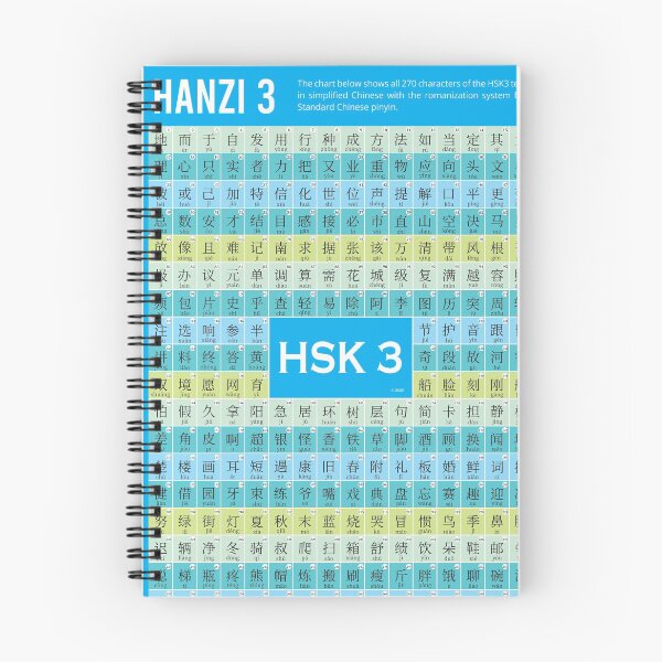 Item preview, Chinese HSK3 chart in simplified Chinese designed and sold by China  Little.