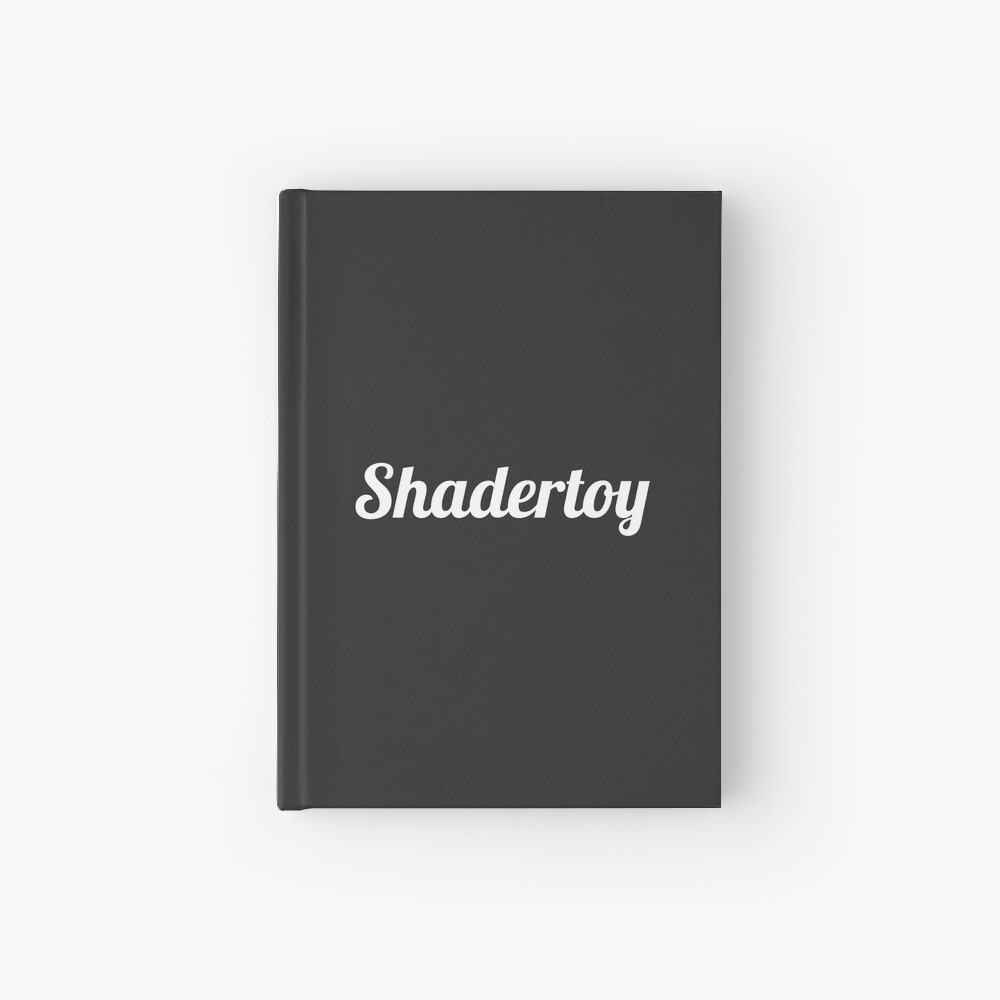 Shadertoy Size Coding Hardcover Journal