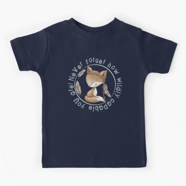 Fox boho WILD Kids T-Shirt