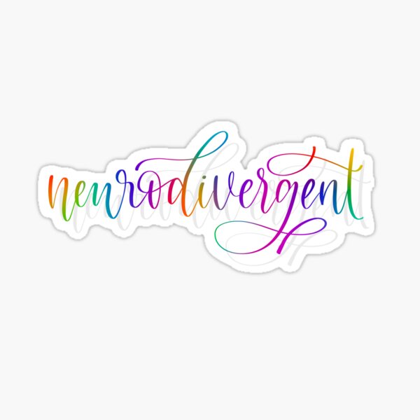 Item preview, Rainbow Neurodivergent  designed and sold by Daisygraceart.