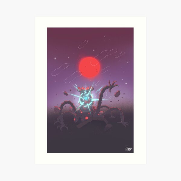 The Blood Moon Lámina artística