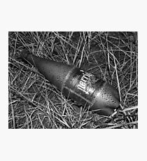 Perrier bottle Photographic Print