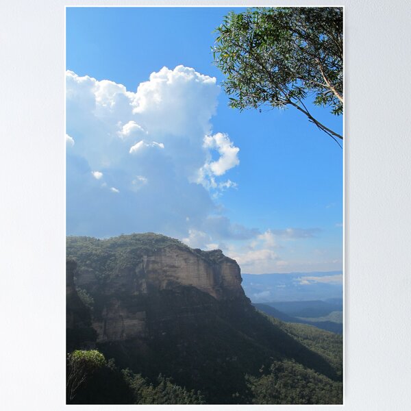 Aperçu de l'œuvre Cumulus Clouds over the Blue Mountains créée et vendue par bluegumbill.