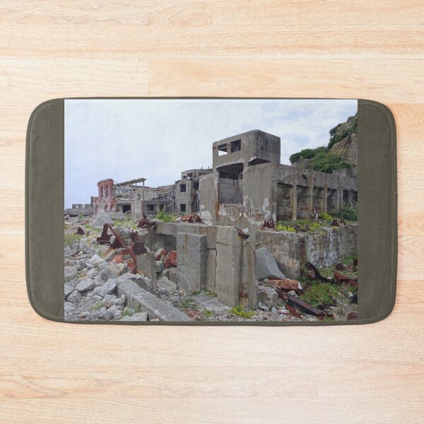 Item preview, Gunkanjima Island Japan designed and sold by cuisinecat2.