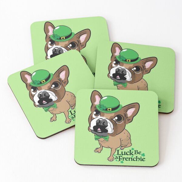 Item preview, Luck Be a Frenchie (Tan) designed and sold by ArtisticBulldog.