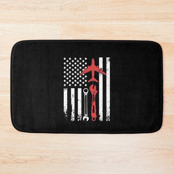 Item preview, Airplane Mechanic Flag designed and sold by Captain Mood.