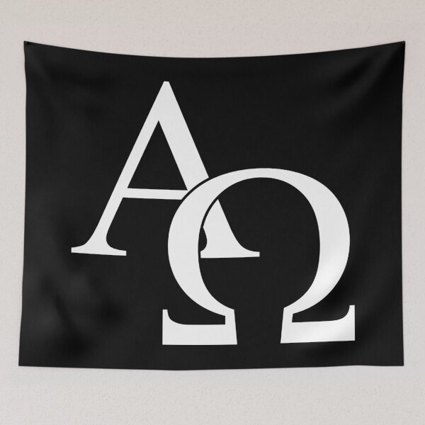 Item preview, Jesus Christ, Alpha and Omega, Bible verse designed and sold by Gladwigshausen.