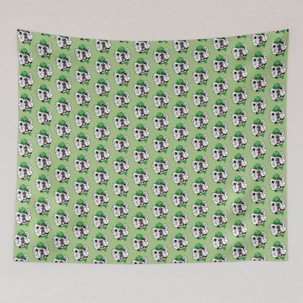Item preview, Luck Be a Bully (white) designed and sold by ArtisticBulldog.