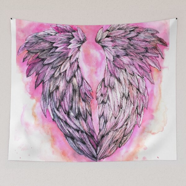 Item preview, Pink Angel Wings designed and sold by corianndesigns.