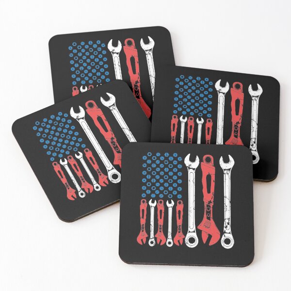 Item preview, USA American Flag Mechanic designed and sold by Captain Mood.