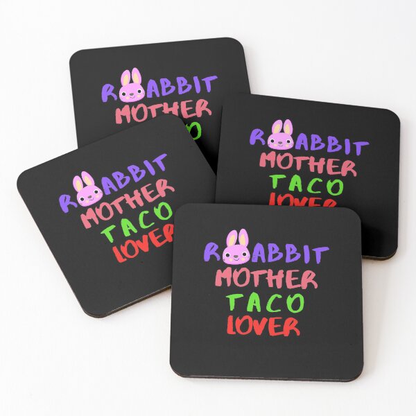 Item preview, Rabbit Mom Taco Lover Foodie Animals Pets Sarcastic Funny Meme Cute Gift Happy Fun Introvert Awkward Geek Hipster Silly Inspirational Motivational Birthday Present designed and sold by EpsilonEridani.