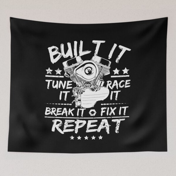 Item preview, Build It Tune It Race It Break It Fix It Repeat designed and sold by Captain Mood.