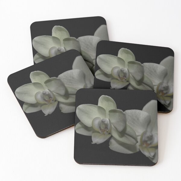 Item preview, Two White Orchids Square designed and sold by Bryan Spellman.