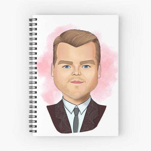 Item preview, James Corden cartoon designed and sold by GoolPictures.